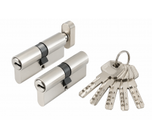 Цилиндровый механизм (AZ202/60) AZ2002Knob60 (25+10+25) CP хром 