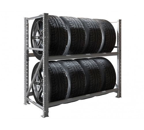 Стеллаж MS Pro 1200/1353x606 стационарный для хранения 8 шин *