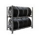 Стеллаж MS Pro 1200/1353x606 стационарный для хранения 8 шин *